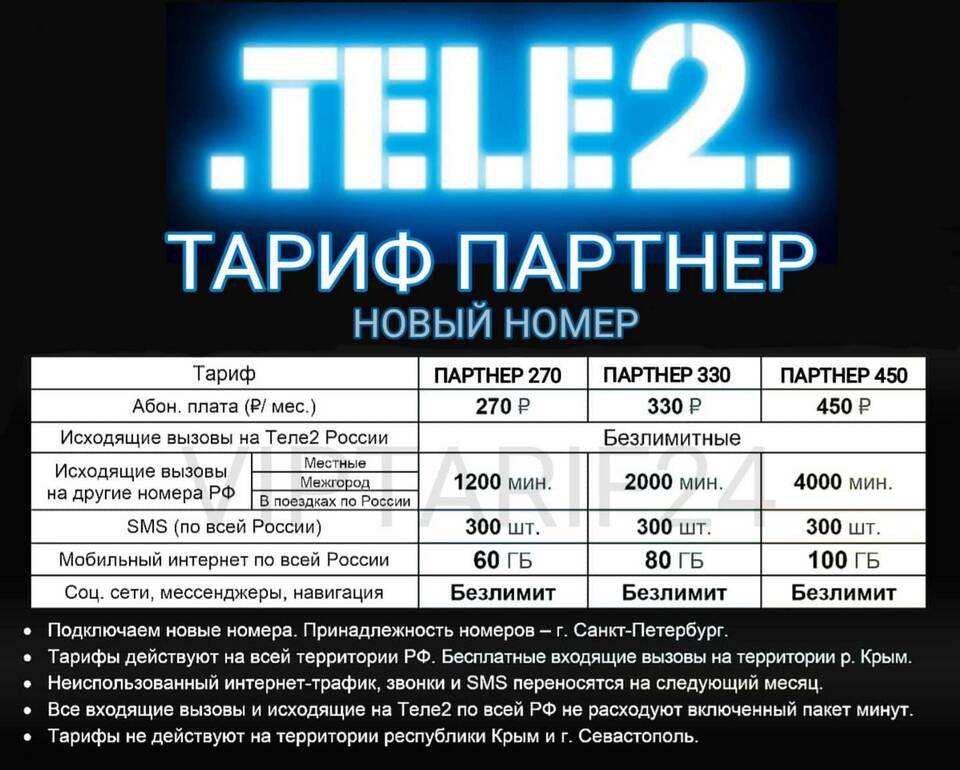 Как переслать ГБ на Tele2