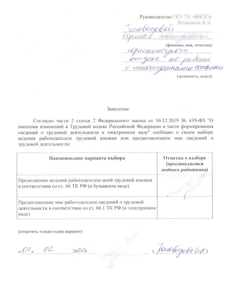Как получить выписку о трудовой деятельности через Госуслуги