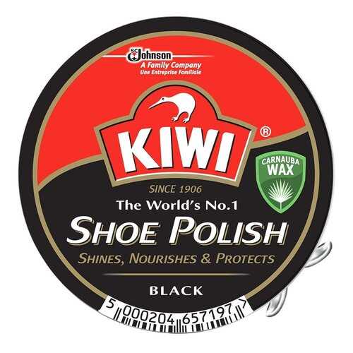 Крем для обуви Kiwi shoe polish черный в Timberland