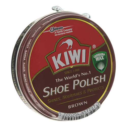 Крем для обуви Kiwi shoe polish коричневый в Timberland