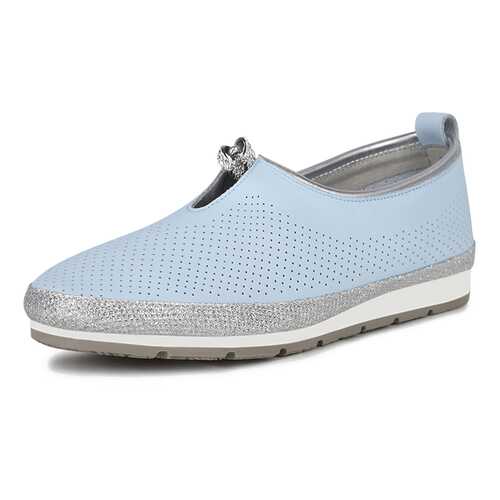 Слипоны женские Alessio Nesca K0636LC-1B голубые 39 RU в Timberland