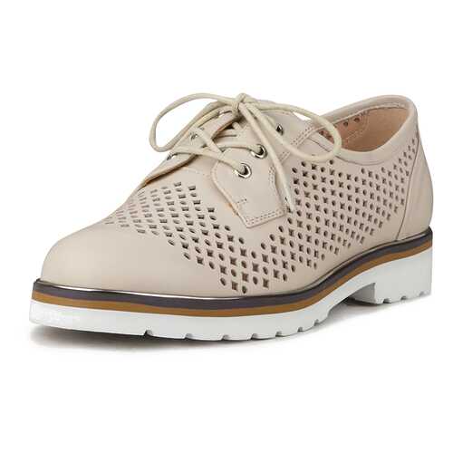 Полуботинки женские Alessio Nesca JX20S-271A бежевые 37 RU в Timberland