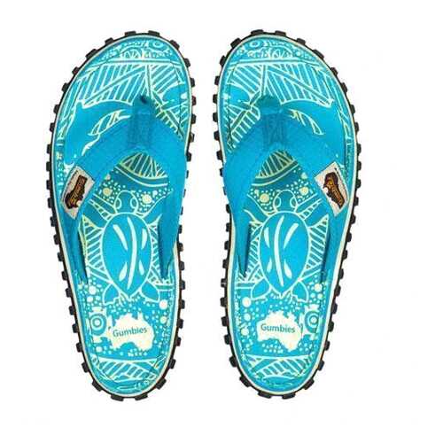 Шлепанцы женские Gumbies Islander Canvas Turquoise 2020 (40) в Timberland